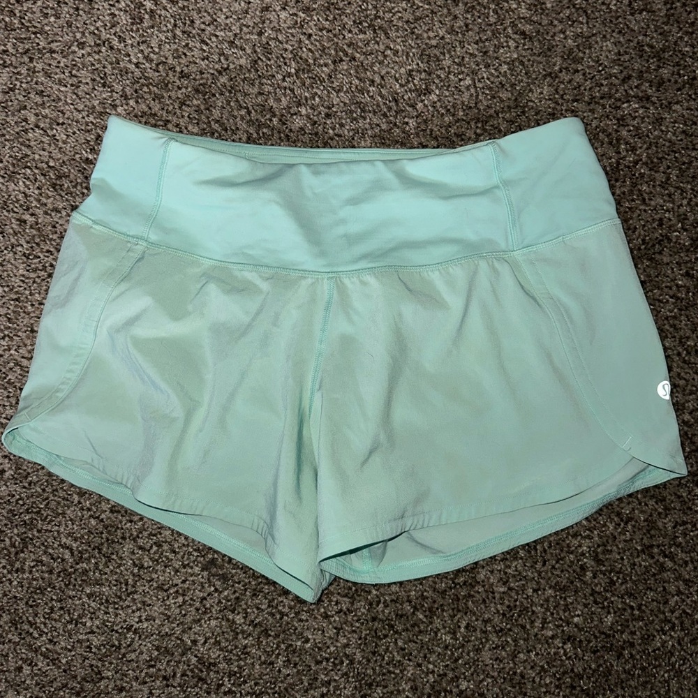 Barely worn Lululemon running shorts